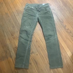 Green  Patagonia Corduroy pants